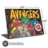 Marvel Classic Comics Avengers Assemble Universal Laptop 12in (9.8 x 6.8in) Skin